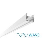 mMotion WAVE szyna sufitowa do ciężkich zasłon biała