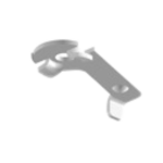 Dodatkowe mocowanie sufitowe do szyn Simple 150 i Simple 155