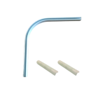 Łuk do szyny DS 90 stopni + 2 łączniki 