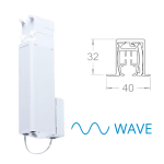 Karnisz elektryczny WAVE podtynkowy Plus Recess Forest Shuttle L / Shuttle iOn / Shuttle GO