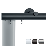 Karnisz elektryczny Büsche fi40mm pod silnik Somfy / Motionblinds / Forest