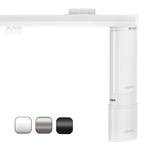 Karnisz elektryczny Büsche COS TECDOR pod silnik Somfy / Motionblinds / Forest