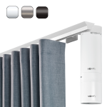 Karnisz elektryczny Büsche COS TECDOR pod silnik Somfy / Motionblinds / Forest