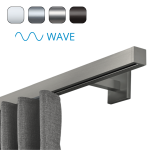 Karnisz elektryczny Büsche 26x26mm TECDOR WAVE pod silnik Somfy / Motionblinds / Forest