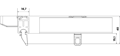 Karnisz elektryczny 24V Eve Motionblinds CM-51-E (Matter over Thread, Apple HomeKit, SmartThings)