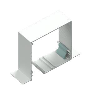 Kaseta podtynkowa do rolet materiałowych mFix Grodo 130x130mm
