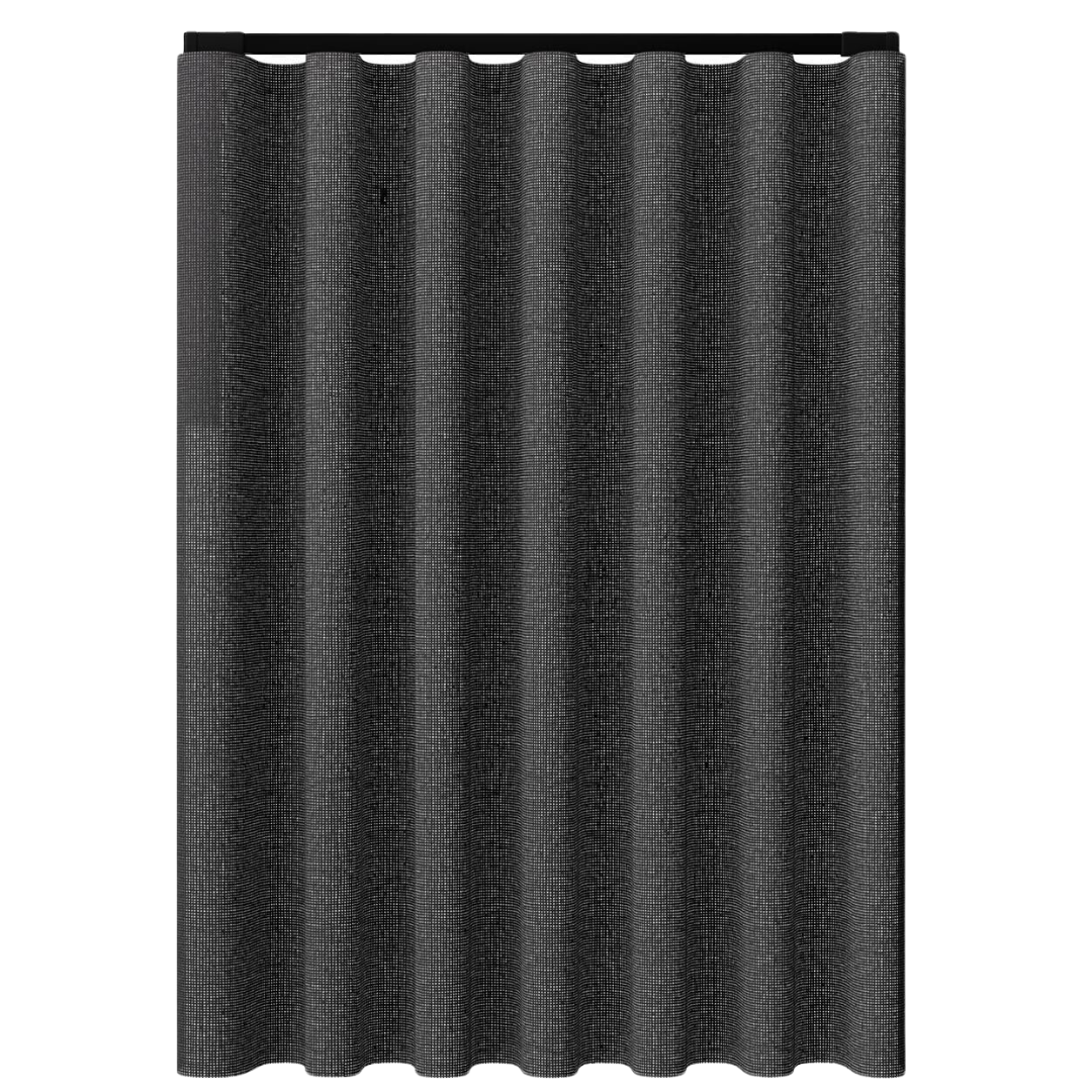 Karnisz elektryczny Comfort czarny